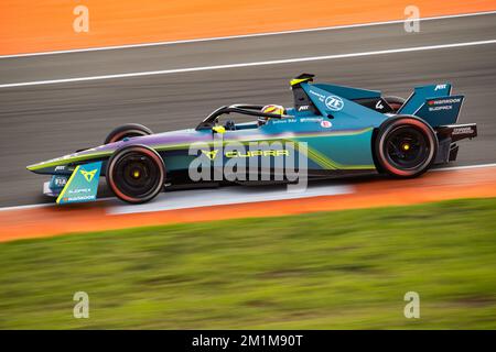 04 FRIJNS Robin (nld), Team ABT - CUPRA, Spark-Mahindra, Mahindra M9-Electro, action pendant la FIA ABB Formule E Valencia Testing 2022 sur le circuit Ricardo Tormo de 13 décembre à 16, 2022 à Cheste, Espagne - photo Joao Filipe / DPPI Banque D'Images