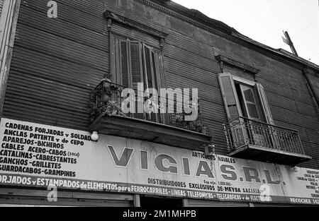 La Boca, Buenos Aires quartier, Argentine, vers 1960 Banque D'Images