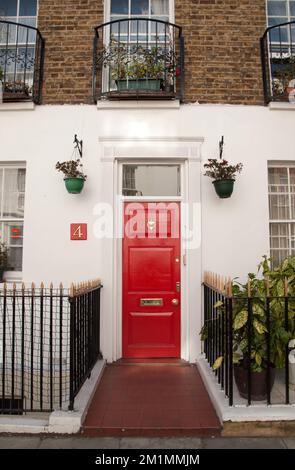 Porte d'entrée, Marylebone, Londres, Royaume-Uni Banque D'Images