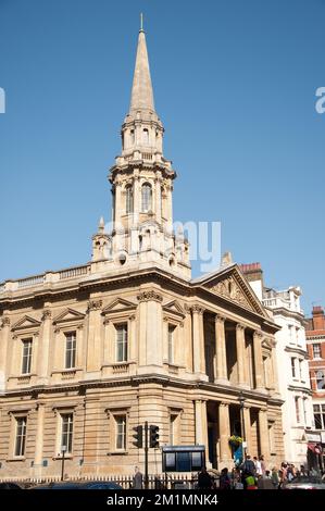 Église méthodiste de Hinde Street, Marylebone, Londres, Royaume-Uni. Banque D'Images