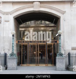 The Royal Society of Medicine, Wimpole Street, Marylebone, Londres, Royaume-Uni Banque D'Images