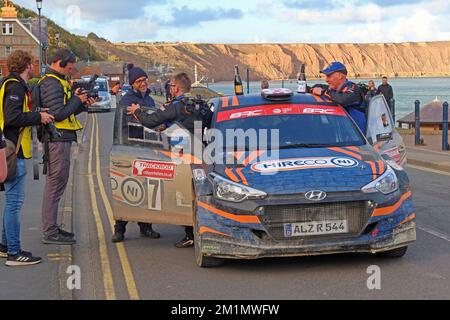 Car 7 ,Alan Carmichael Ballymena , Arthur Kierons Monaghan,Stage à Filey 24th septembre 2022, Yorkshire Trackrod Motor Club Rally, Angleterre, Royaume-Uni Banque D'Images