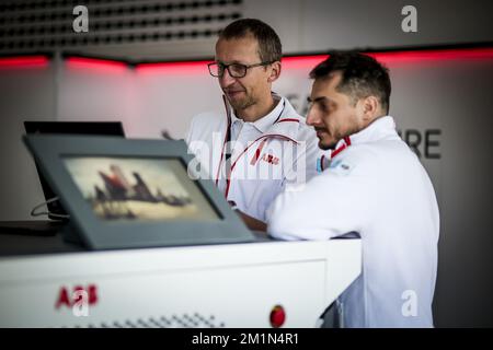 ABB pendant la FIA ABB Formule E Valence essais 2022 sur le circuit Ricardo Tormo de 13 décembre à 16, 2022 à Cheste, Espagne - photo: Paulo Maria/DPPI/LiveMedia Banque D'Images