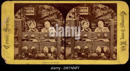 Babes dans le bois, châtiments, personnes âgées Banque D'Images
