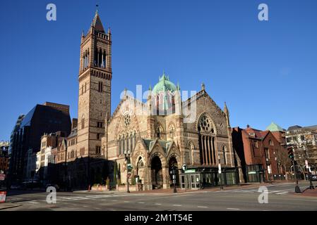 Old South Church, Copley Square, Back Bay, Boston, Massachusetts, ÉTATS-UNIS Banque D'Images