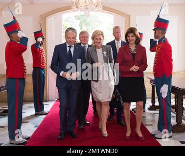 20141020 - BOGOTA, COLOMBIE: Le Président de la République colombienne ...