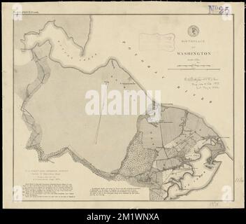 Lieu de naissance de Washington , George Washington lieu de naissance National Monument sa, cartes Norman B. Leventhal Map Center Collection Banque D'Images