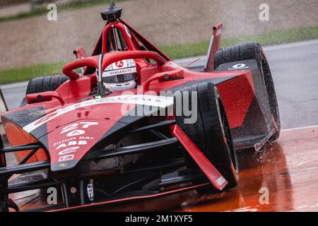 27 DENNIS Jake (gbr), Avalanche Andretti Formule E, Spark-Porsche, Porsche 99X Electric, action pendant la FIA ABB Formule E Valence Test 2022 sur le circuit Ricardo Tormo de 13 décembre à 16, 2022 à Cheste, Espagne - photo Germain Hazard / DPPI Banque D'Images