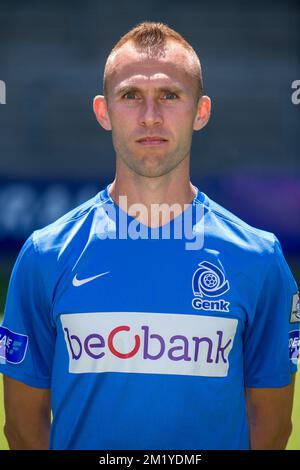 Thomas Buffel de Genk photographié pendant la saison 2015-2016 photo de l'équipe belge de football de première ligue KRC Genk, vendredi 10 juillet 2015 à Genk Banque D'Images