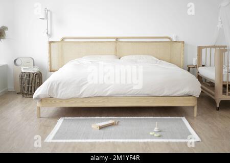 Un magnifique intérieur moderne et minimaliste Banque D'Images