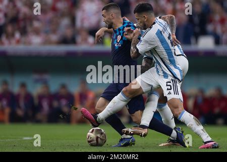 Doha, Brésil. 13th décembre 2022. Qatar - Doha - 12/13/2022 - coupe DU MONDE 2022, ARGENTINE X CROATIE - scène du match entre l'Argentine et la Croatie au stade Lusail pour le championnat du monde 2022. Photo: Pedro Martins/AGIF/Sipa USA crédit: SIPA USA/Alay Live News Banque D'Images