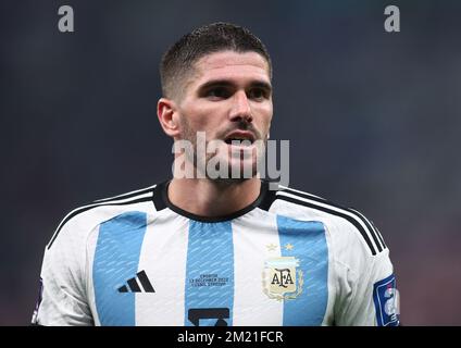 Doha, Qatar, 13th décembre 2022. Rodrigo de Paul, de l'Argentine, lors du match de la coupe du monde de la FIFA 2022 au stade Lusail, Doha. Le crédit photo devrait se lire: David Klein / Sportimage Banque D'Images