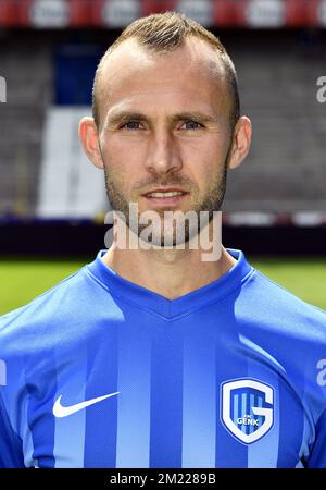 Thomas Buffel de Genk photographié pendant la saison 2016-2017 photo de l'équipe belge de football de première ligue KRC Genk, lundi 11 juillet 2016 à Genk. Banque D'Images