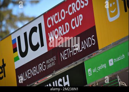 Illustration prise lors du 'Cauberg Cyclo-Cross', troisième course de la coupe du monde de Cyclocross de l'UCI, dimanche 23 octobre 2016, à Valkenburg aan de Geul, pays-Bas. BELGA PHOTO DAVID STOCKMAN Banque D'Images