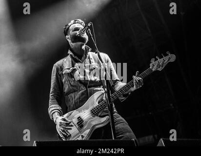 Governors ball - Gaslight Anthem en concert Banque D'Images