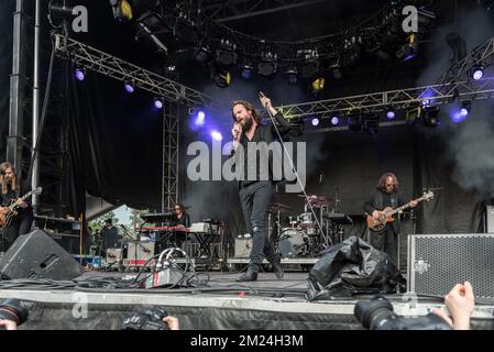 Governors ball - Père John Misty en concert Banque D'Images