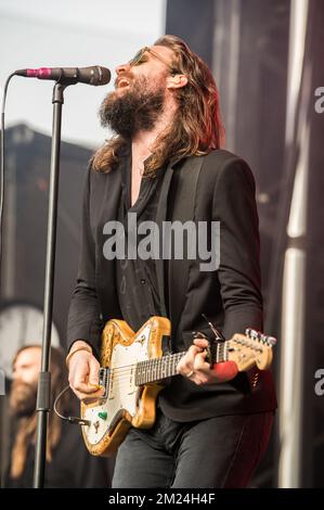 Governors ball - Père John Misty en concert Banque D'Images