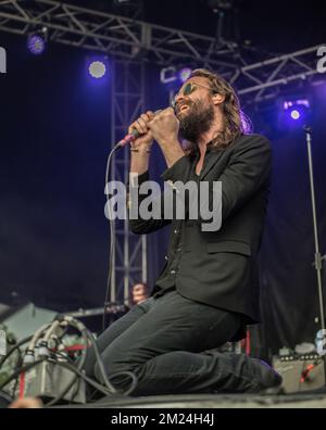 Governors ball - Père John Misty en concert Banque D'Images