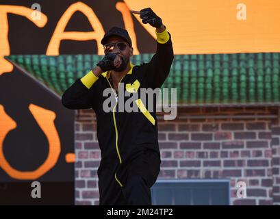 Governors ball - Wu Tang Clan en concert Banque D'Images