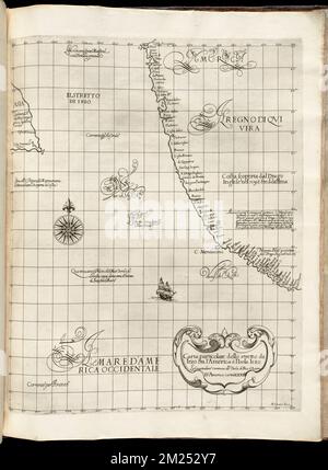 Carta Particolare dello stretto di Iezo fra l'Amérique è l'isola Iezo , cartes nautiques, Océan Pacifique Nord, travaux tôt à 1800, Côte du Pacifique Etats-Unis, cartes, travaux tôt à 1800, Japon, cartes, travaux tôt à 1800 Norman B. Leventhal Map Center Collection Banque D'Images