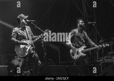 Governors ball - Gaslight Anthem en concert Banque D'Images