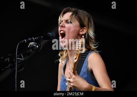 Governors ball - Wolf Alice en concert Banque D'Images