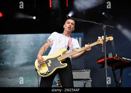 Governors ball - Wolf Alice en concert Banque D'Images