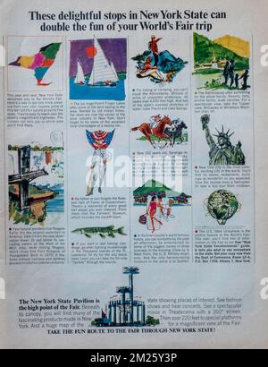 Vintage 17 avril 1964 Publicité du magazine 'Life', États-Unis Banque D'Images