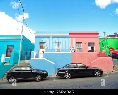 Quartier Maley du Cap | quartier Malais du Cap 01/08/2017 Banque D'Images