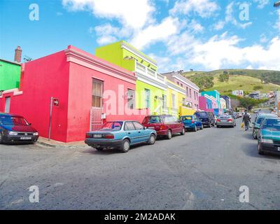 Quartier Maley du Cap | quartier Malais du Cap 01/08/2017 Banque D'Images