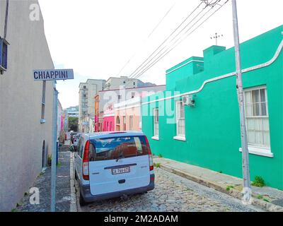 Quartier Maley du Cap | quartier Malais du Cap 01/08/2017 Banque D'Images