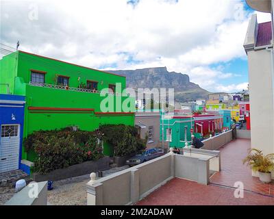 Quartier Maley du Cap | quartier Malais du Cap 01/08/2017 Banque D'Images