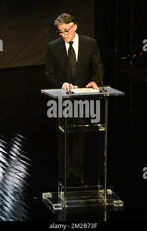 Sebastian COE, président de l'IAAF, photographié lors de la cérémonie du Prix Athlétisme de l'IAAF à Monte Carlo, Monaco, le vendredi 24 novembre 2017. BELGA PHOTO YORICK JANSENS Banque D'Images