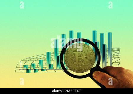 Monnaie virtuelle | monnaie virtuelle 07/02/2018 Banque D'Images