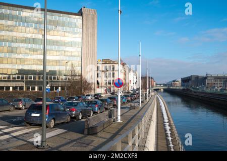 Charleroi. | vie urbaine. 05/05/2016 Banque D'Images