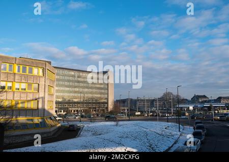 Charleroi. | vie urbaine. 05/05/2016 Banque D'Images