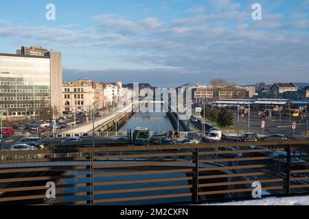 Charleroi. | vie urbaine. 05/05/2016 Banque D'Images