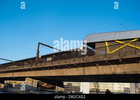 Charleroi. | vie urbaine. 05/05/2016 Banque D'Images