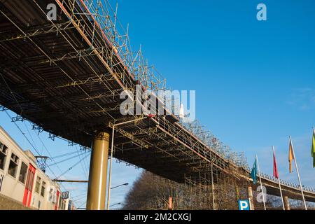 Charleroi. | vie urbaine. 05/05/2016 Banque D'Images