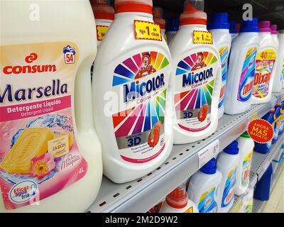 Rayon blanchisserie | Rayon lessif 02/03/2018 Banque D'Images