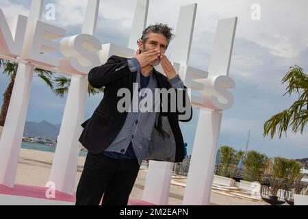 L'acteur Leonardo Sbaraglia assiste à la photo Felix au Festival Cannes séries à Cannes. | l'indicateur Leonardo Sbaraglia aide au photocall de ' Felix ' , lors du Festival de Cannes séries à Cannes. 08/04/2018 Banque D'Images