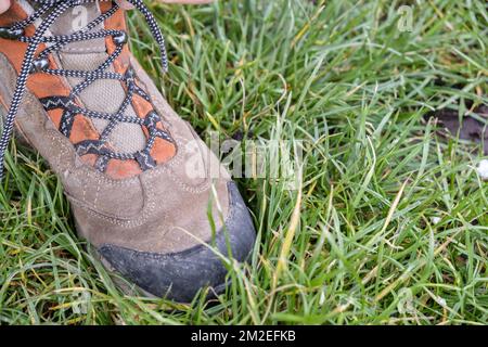 Chaussures de randonneurs | Chaussours de randonneurs 15/04/2018 Banque D'Images