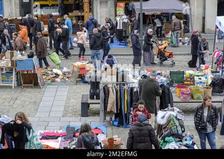 Marché aux puces | Brocante 15/04/2018 Banque D'Images