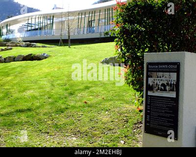 Thermes d'Avène | Station thermale d'Avène les bains spéciés des soins de la peau 18/04/2018 Banque D'Images