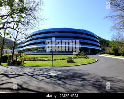 Thermes d'Avène | Station thermale d'Avène les bains l'hôtel 18/04/2018 Banque D'Images