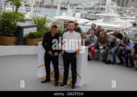 Photo du film "Gueule d'Ange", avec la Directrice Vanessa Filho, l'actrice Ayline Aksoy-Etaix et l'actrice Marion Cottilard, pendant le 71 ème Festival de Cannes, au Palais des Festival de Cannes. | Photocall du film « Gueule d'Ange », avec la réalisatrice Vanessa Filho, l'actrice Ayline Aksoy-Etaix et l'actrice Marion Cottilard, durant le 71 eme Festival de Cannes, au palais des Festival à Cannes. 12/05/2018 Banque D'Images