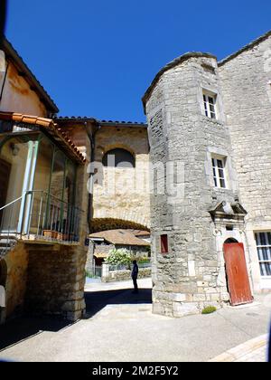 La cavalerie | la cavalerie (12) village afflué par les templiers 13/05/2018 Banque D'Images