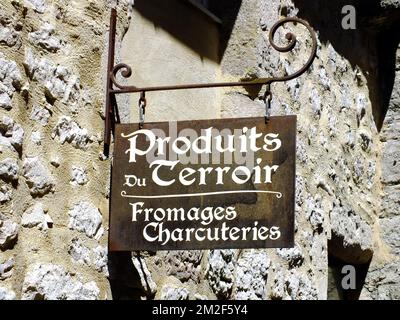 La cavalerie | la cavalerie (12) village afflué par les templiers 13/05/2018 Banque D'Images