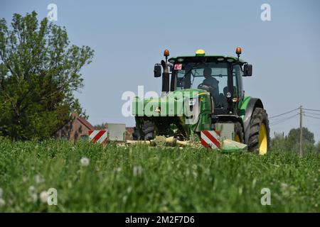 Tonte | fauchage 08/05/2016 Banque D'Images