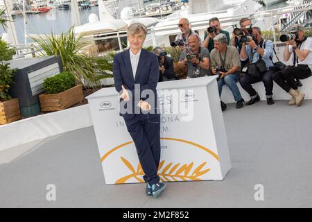 Wim Wenders assiste au photocall de ' le Pape François - Un homme de sa parole ' lors du Festival annuel de Cannes 71st au Palais des Festivals | Wim Wenders assiste au photocall de ' le Pape François - un homme de sa libération conditionnelle ' lors de la 71e édition annuelle du Festival de Cannes au Palais des Festivals . 13/05/2018 Banque D'Images